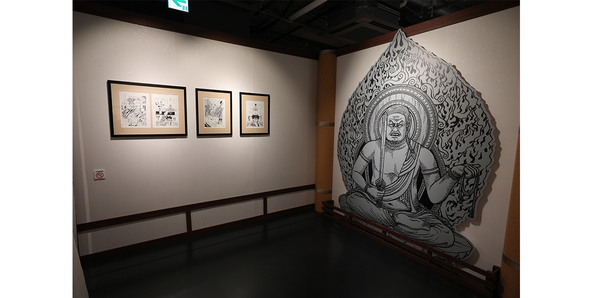 「るろうに剣心展　30th Anniversary Exhibition　志々雄真実篇」会場風景