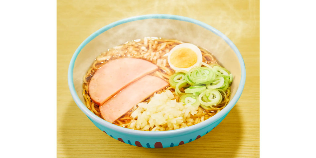 「ジブリの立体造型物展」あのハム入りラーメン