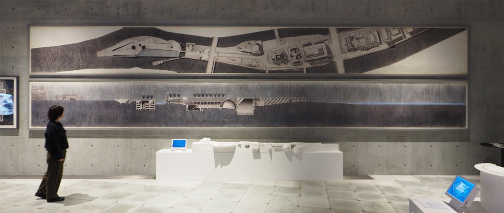 「安藤忠雄展｜青春」展示風景（中之島プロジェクト）