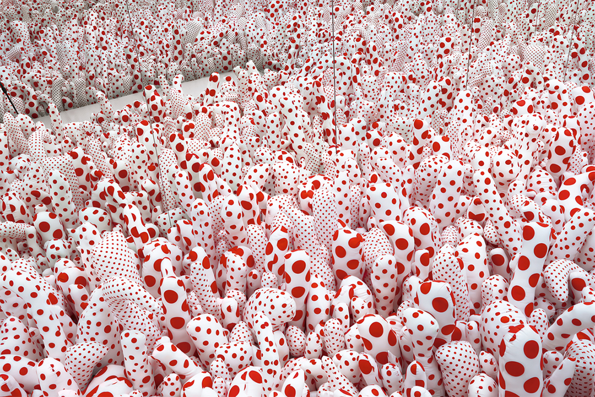 草間彌生の展覧会「INFINITY - SELECTED WORKS FROM THE COLLECTION」