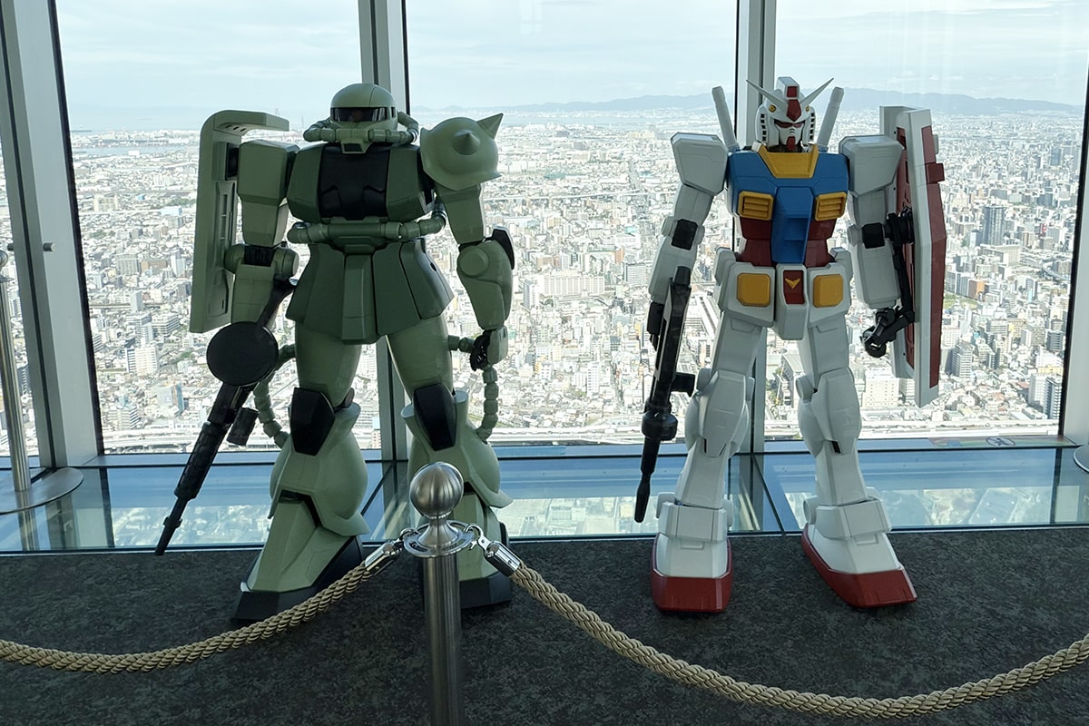 「ハルカス×ガンダム with ガンダムワールドCONTRAST」