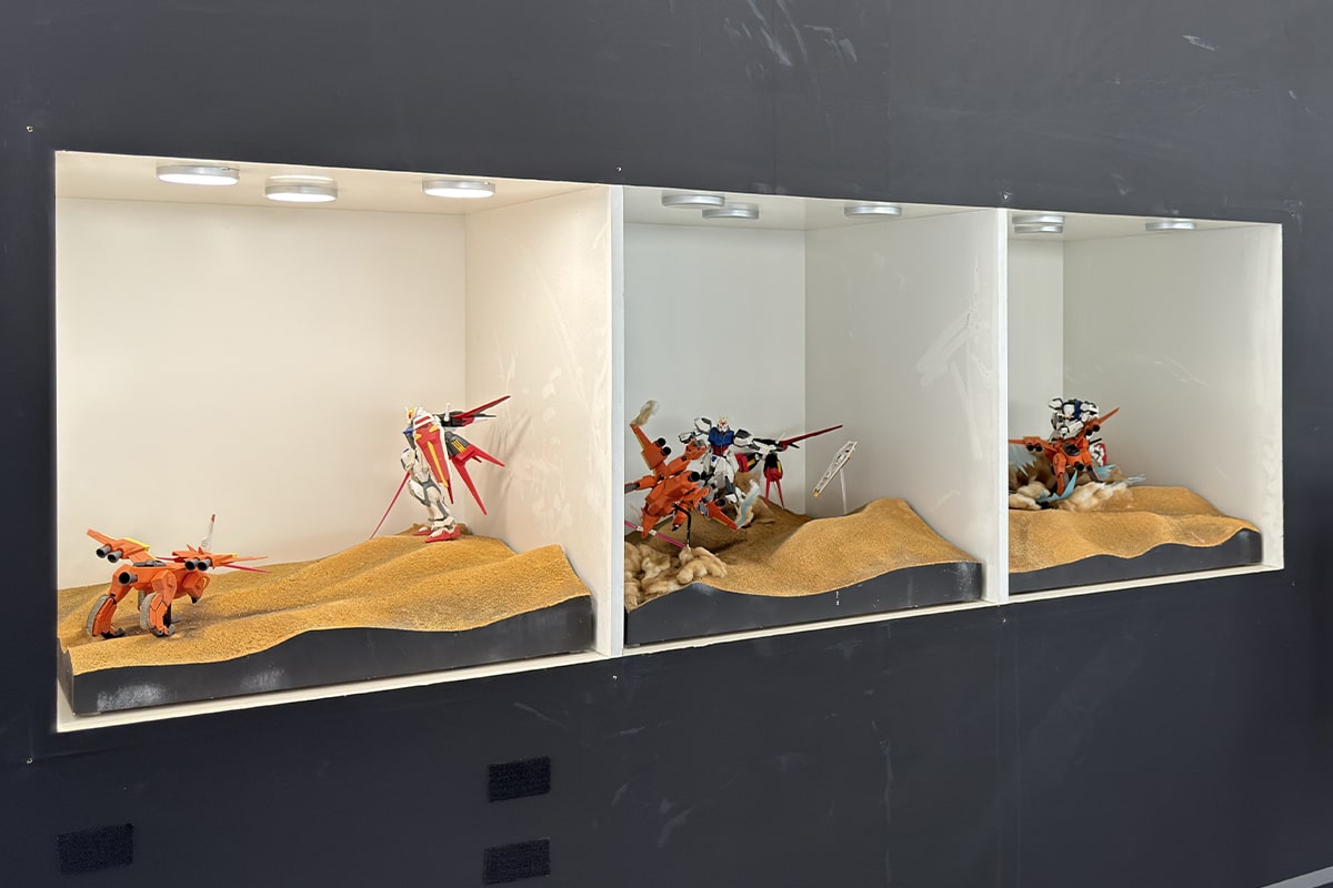 「ハルカス×ガンダム with ガンダムワールドCONTRAST」