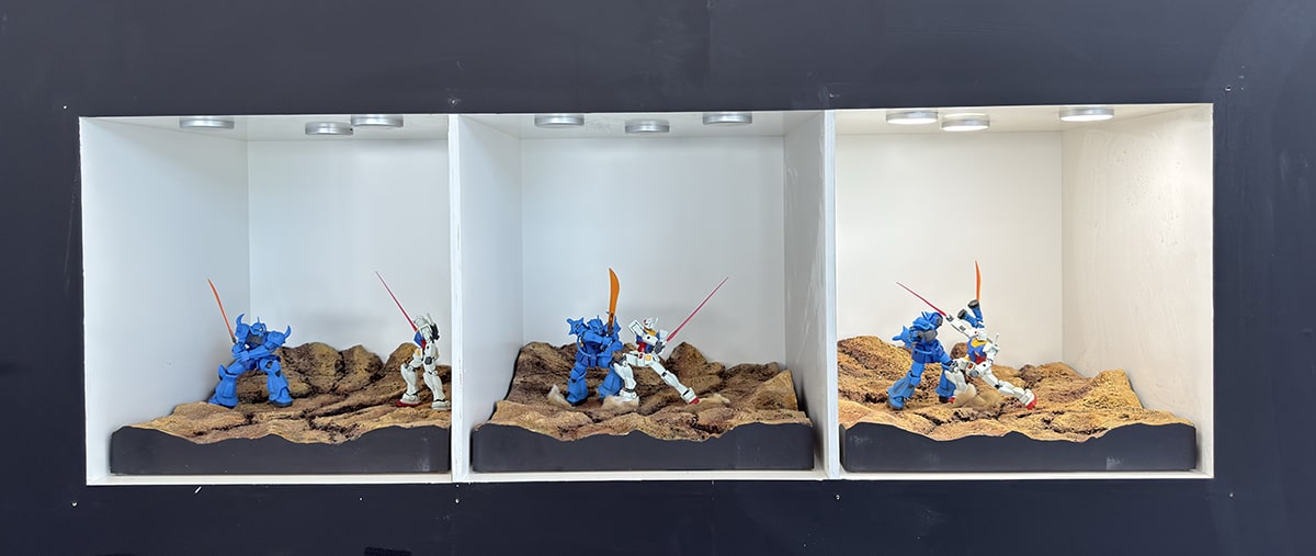 「ハルカス×ガンダム with ガンダムワールドCONTRAST」