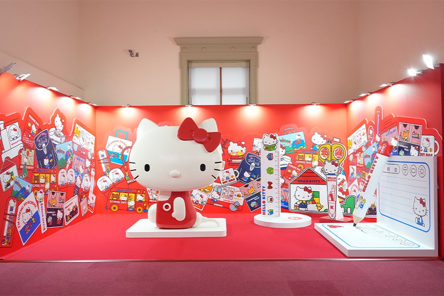 「Hello Kitty展-わたしが変わるとキティも変わる-」会場風景