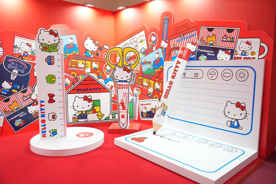 「Hello Kitty展-わたしが変わるとキティも変わる-」会場風景