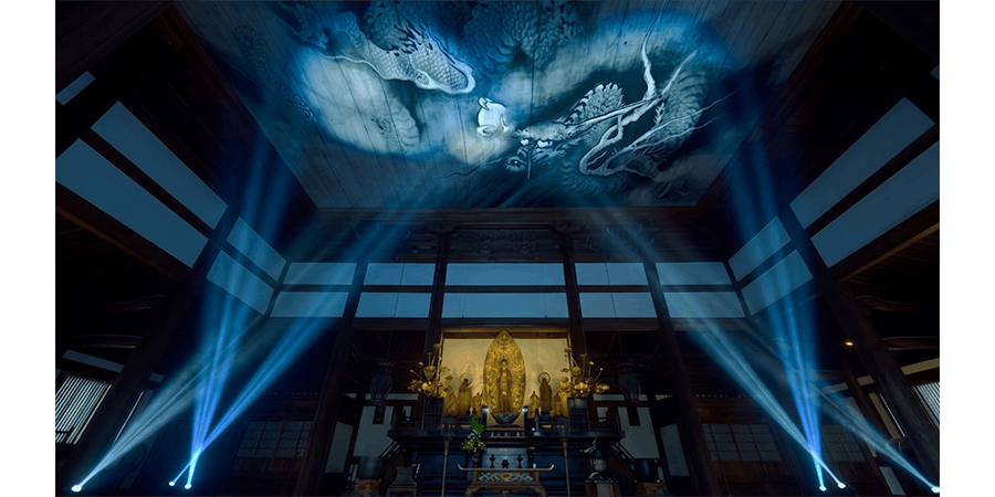 法堂:「釈迦如来立像&蒼龍図」の画像