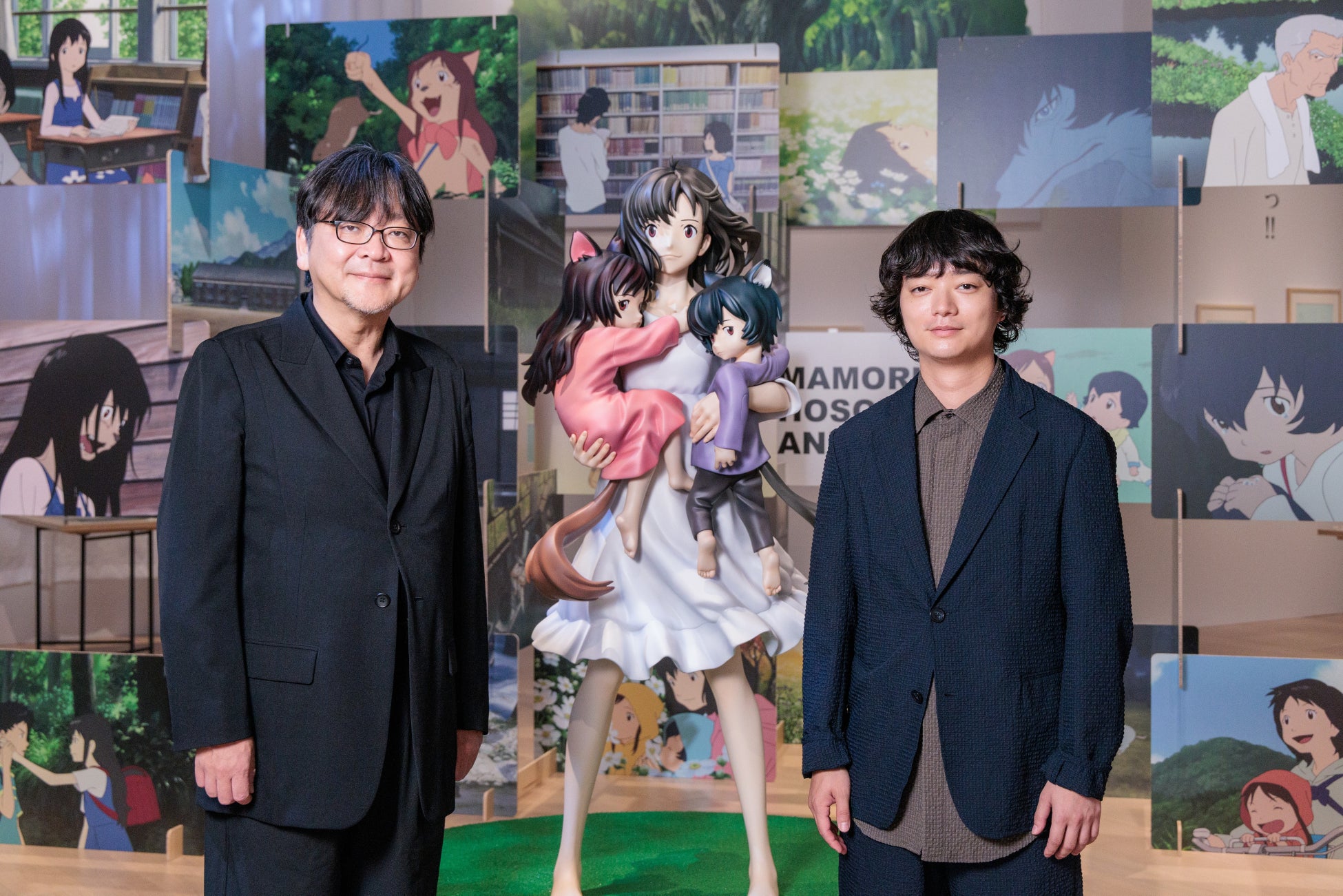 細田守監督と俳優・染谷将太さん