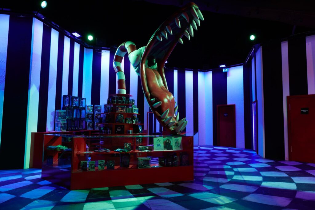 「ティム・バートンのラビリンス」展示風景