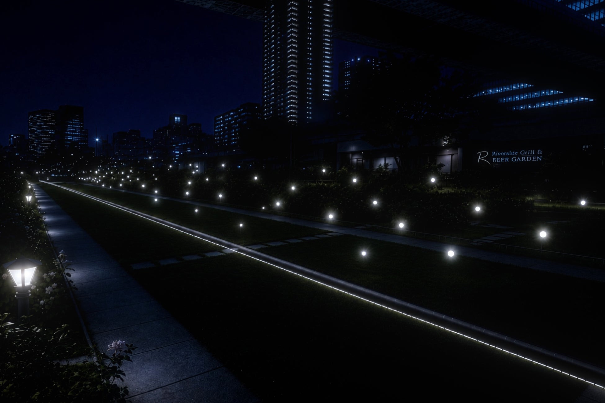 ライトアート展示