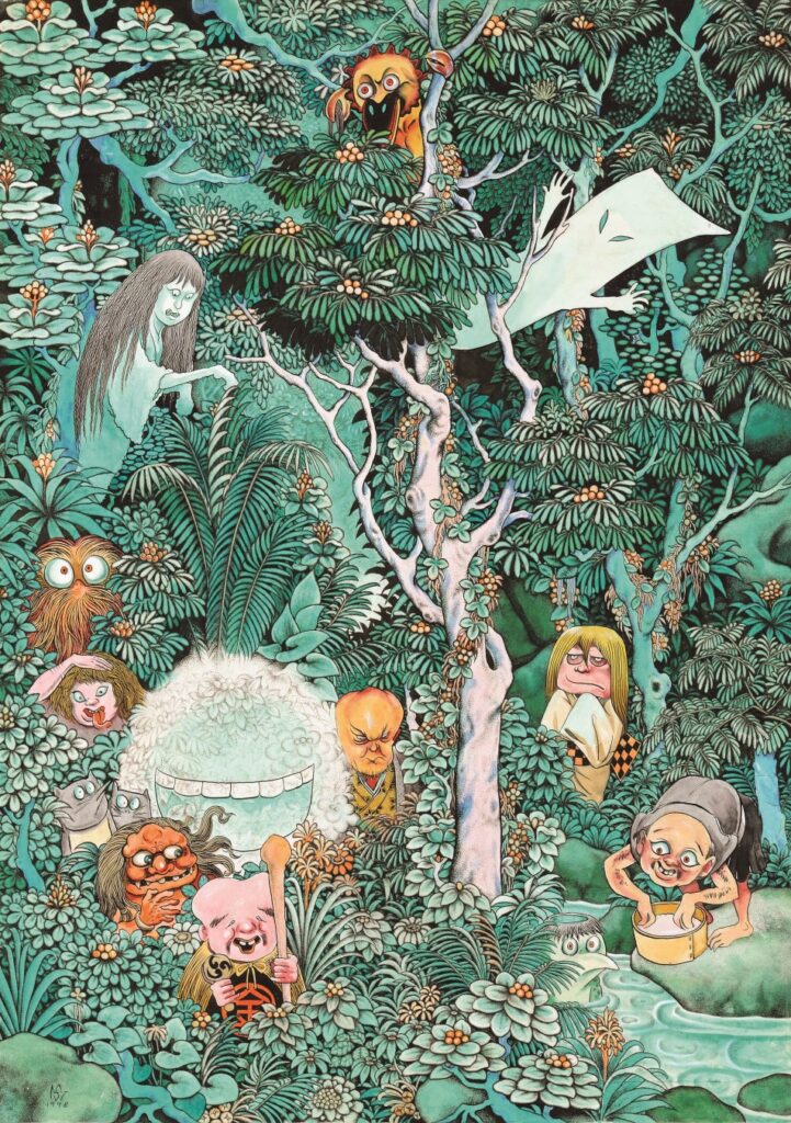 『妖怪たちの棲む森』 1978年