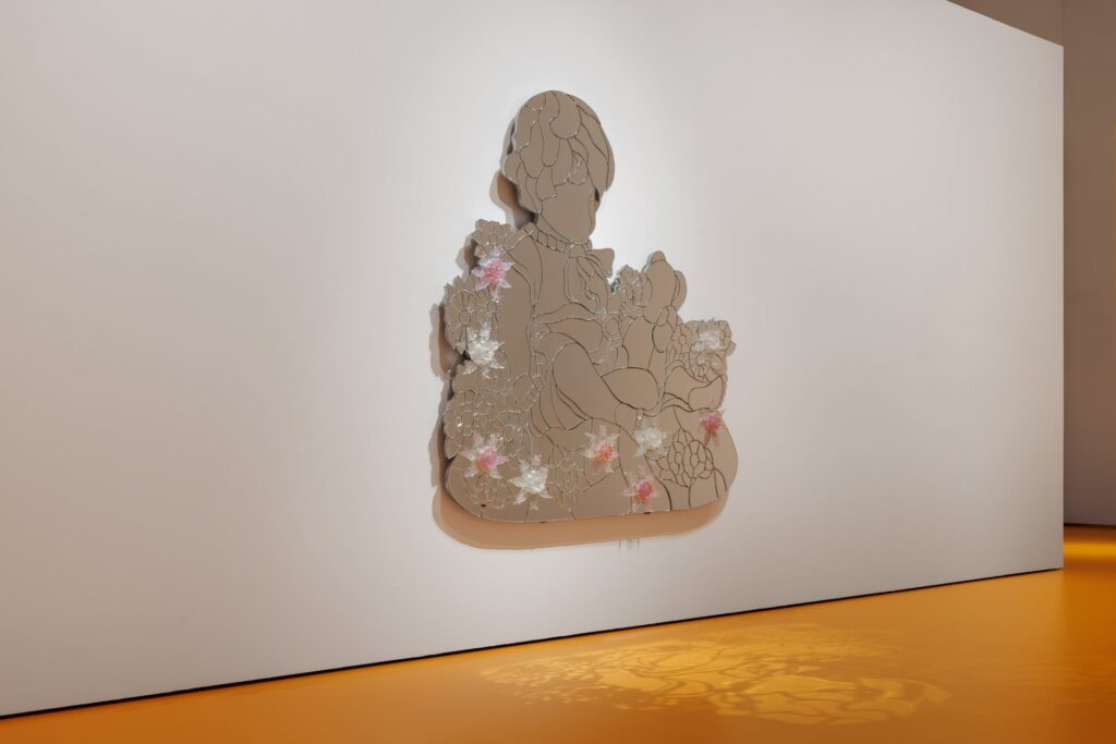 ジェフ·クーンズ展の会場風景